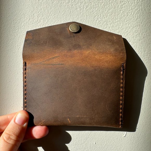 Portland Leather Goods Mini Envelope Wallet in Canyon - Picture 9 of 9
